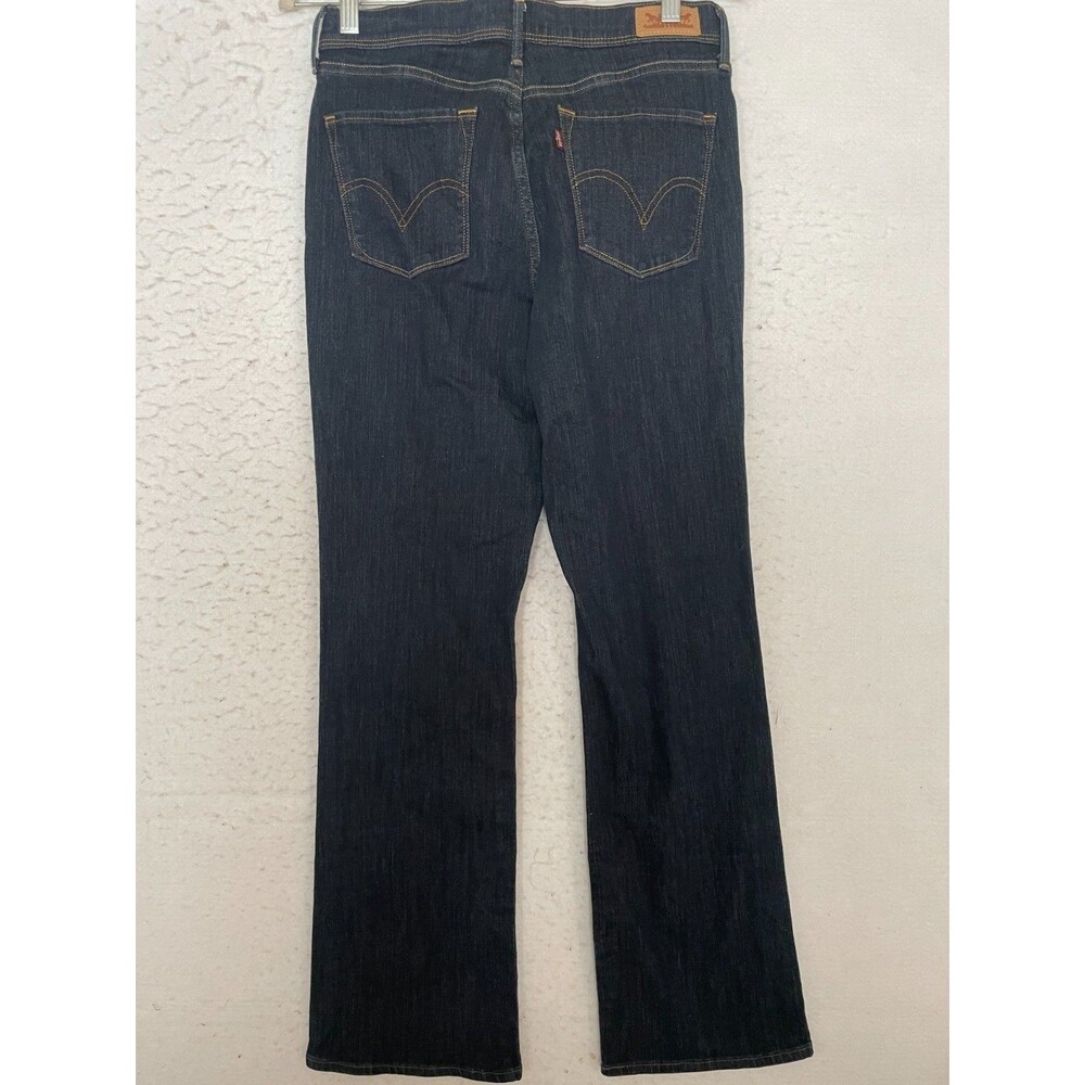 Levi’s 512 Perfectly Slimming Bootcut Jeans Women’s Size 10 Dark Wash Denim